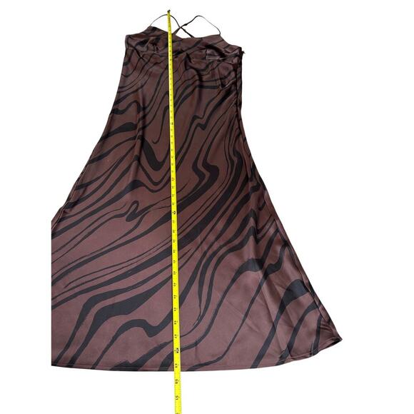 House Of Harlow 1960 Cut Out Slinky MIDI Dress Size L Party Evening Date Night - Picture 4 of 7